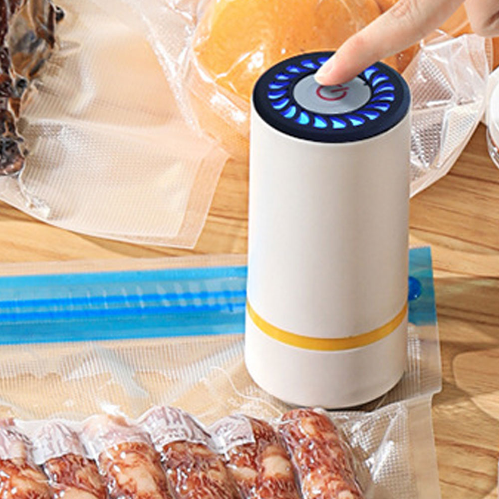 Meal Prep Kitchen - Draadloze draagbare vacuümsealer voor voedselconservering, oplaadbare