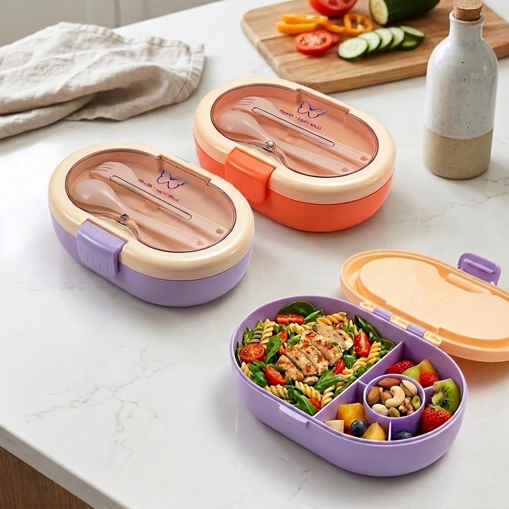 Lekvrije plastic bento lunchbo - Meal Prep Or Prep Meal recensie en prijs