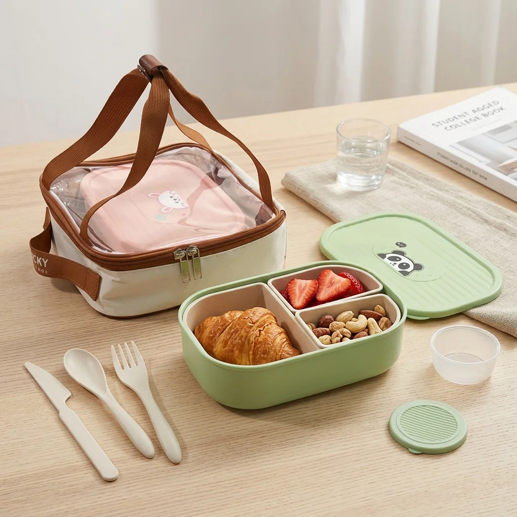 Kinder Bento Lunchbox met Deks - Meal Prep Or Prep Meal recensie en prijs