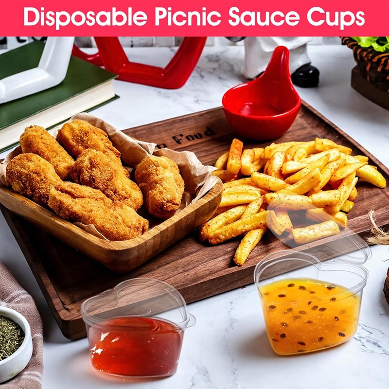 100 sets 1,5 oz transparante h - Sauce Dipping Cup recensie en prijs